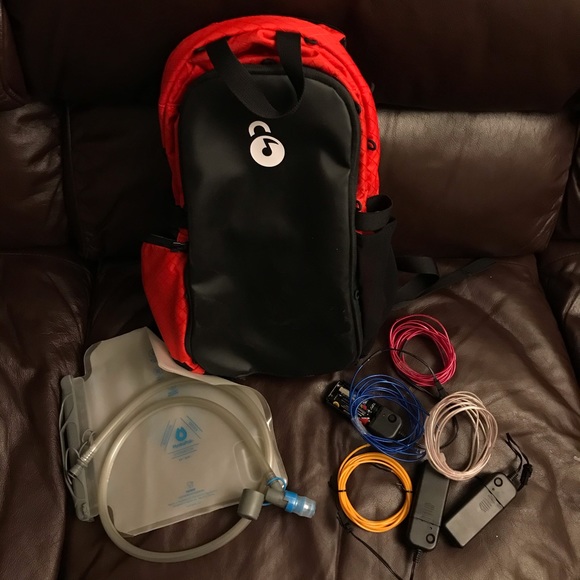 Festival Hydration Backpack Pack Camelback Lights - Picture 1 of 11